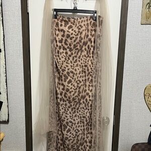 Amazon Essentials Animal Print Maxi Skirt